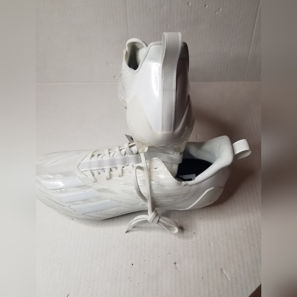 size 13 white football cleats